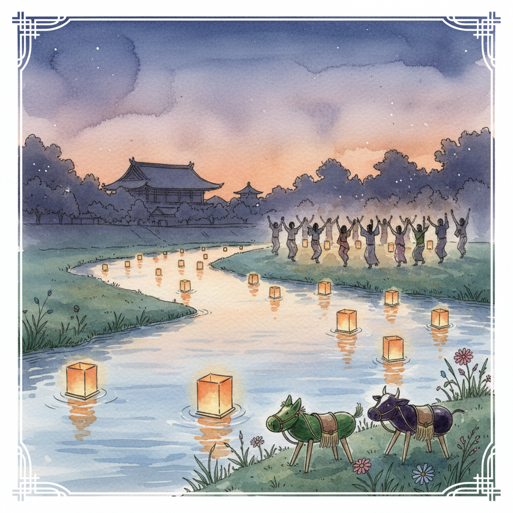 お盆2026 ─ 新盆・旧盆の違いと暦で読む先祖供養