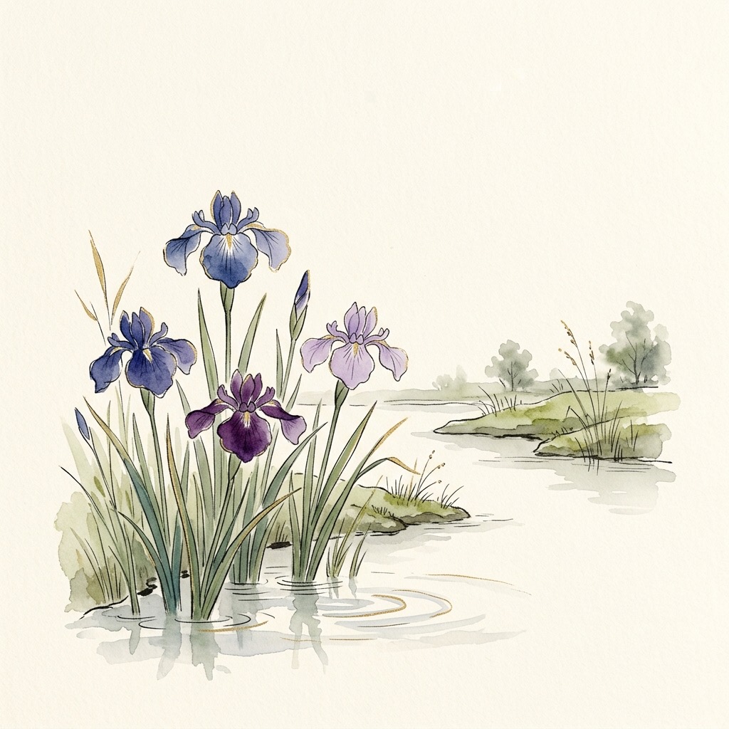 菖蒲華・夏至の頃