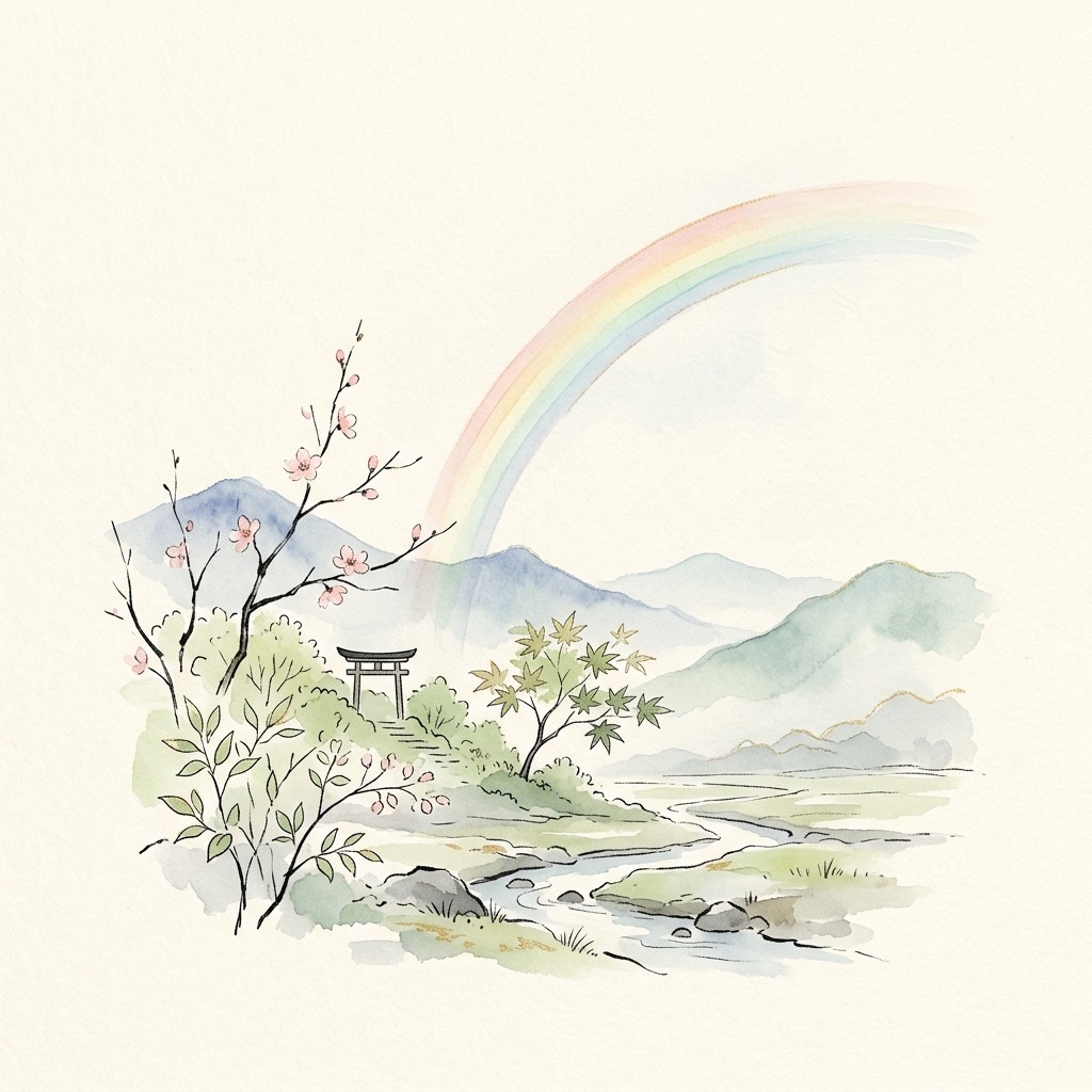 虹始見・清明の頃