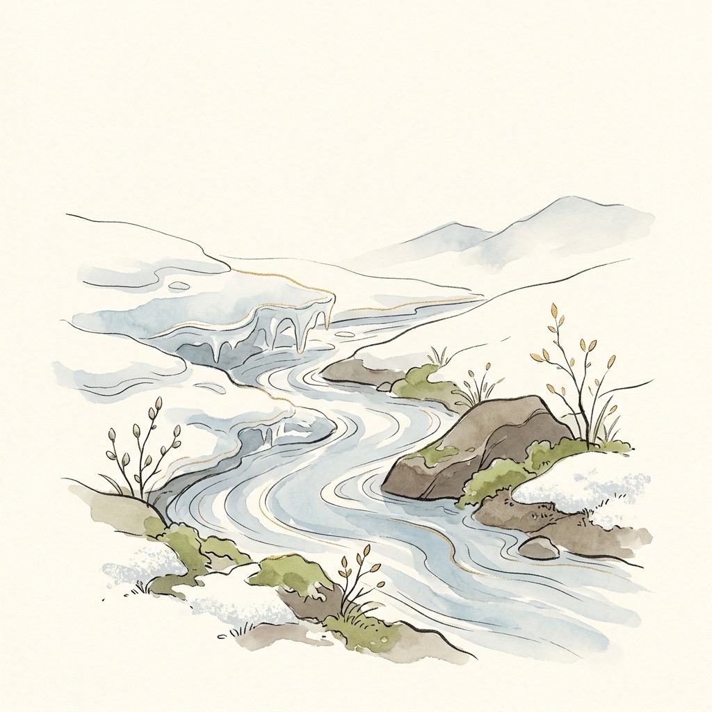 水泉動・小寒の頃