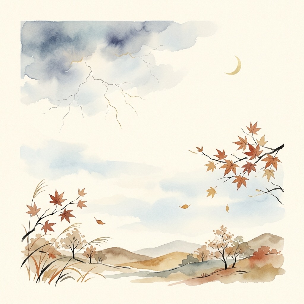 雷乃収声・秋分の頃
