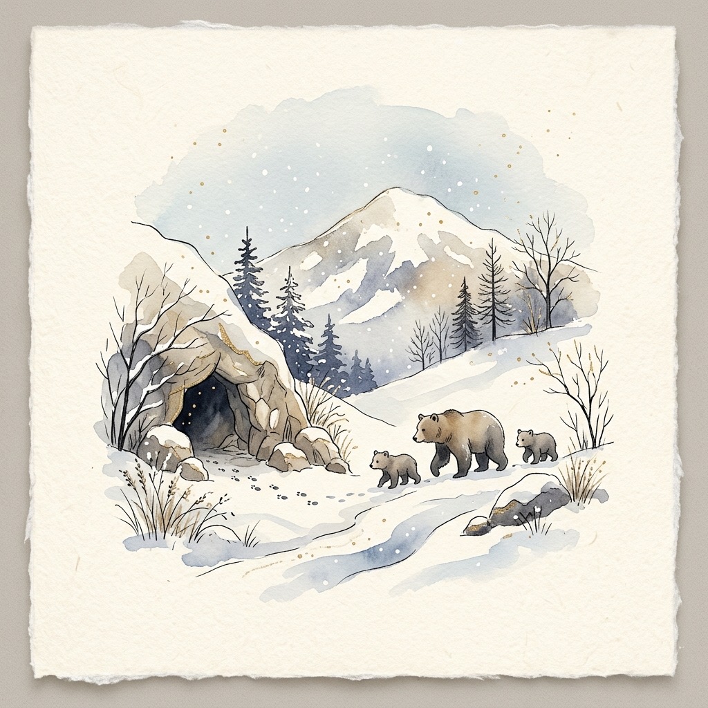 熊蟄穴・大雪の頃