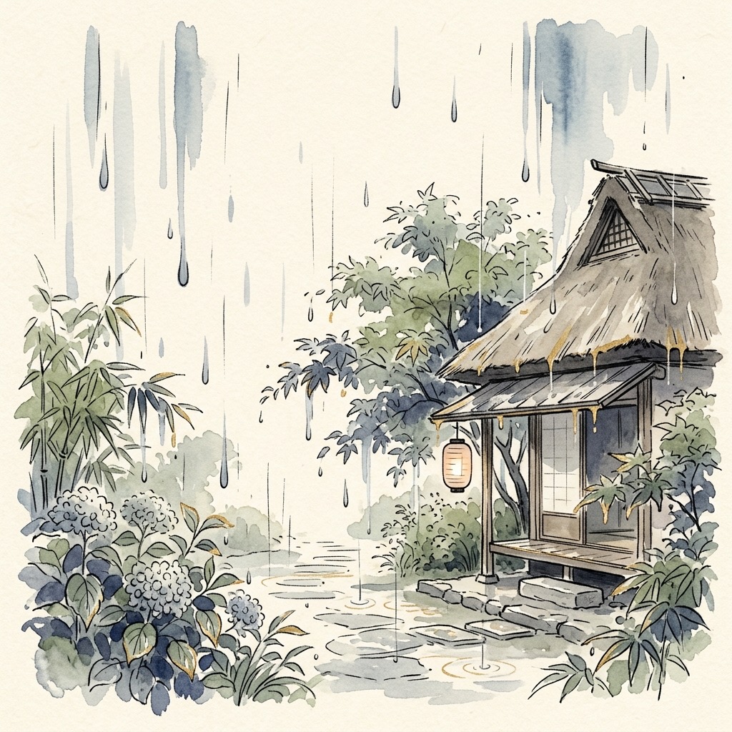 大雨時行・大暑の頃