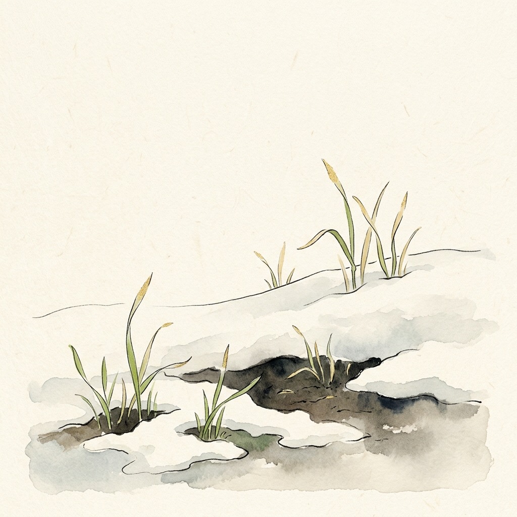 雪下出麦・冬至の頃