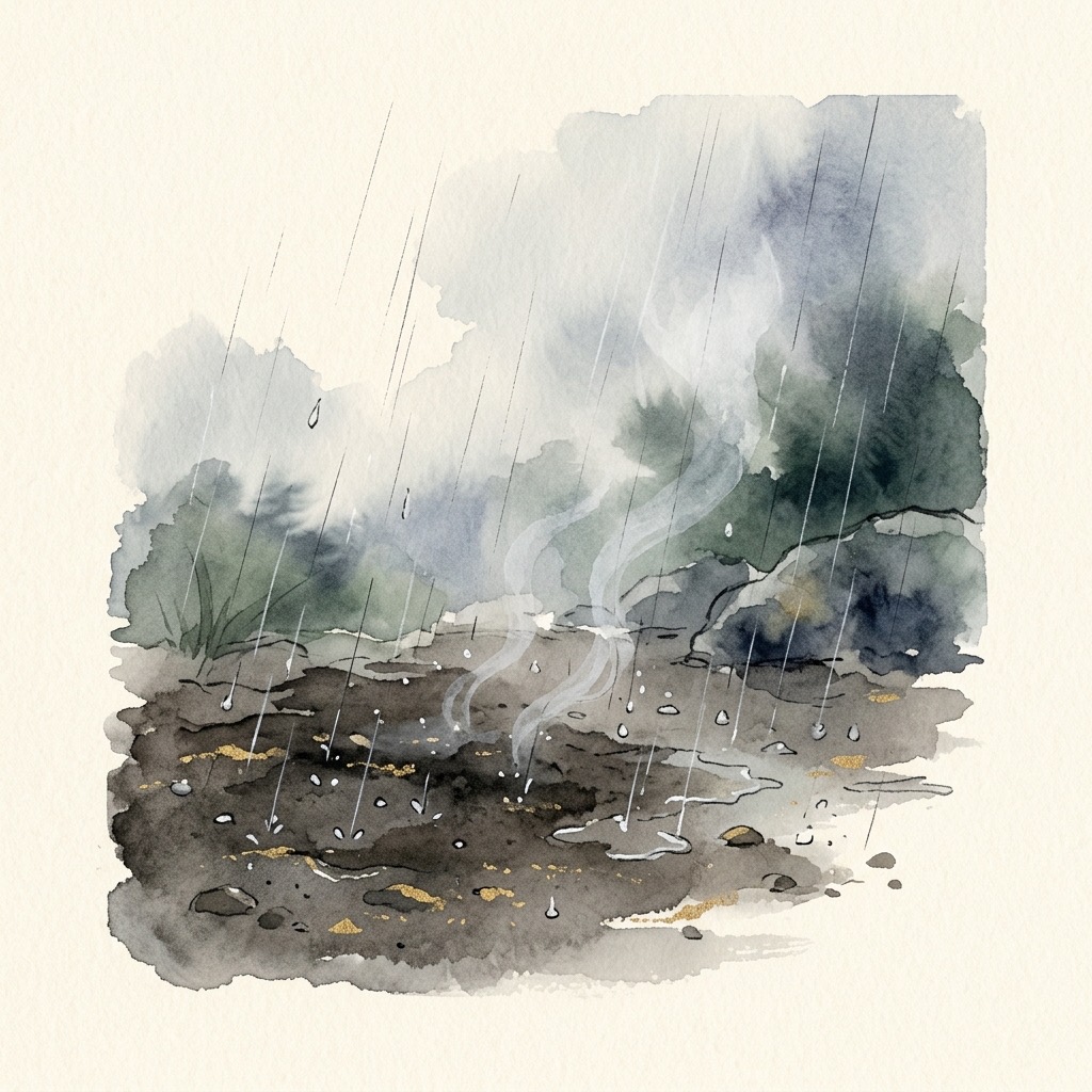 土脉潤起・雨水の頃