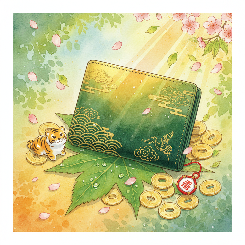 GW×お財布新調ガイド2026 ─ 5/4天赦日×寅の日に買い替えるべき理由