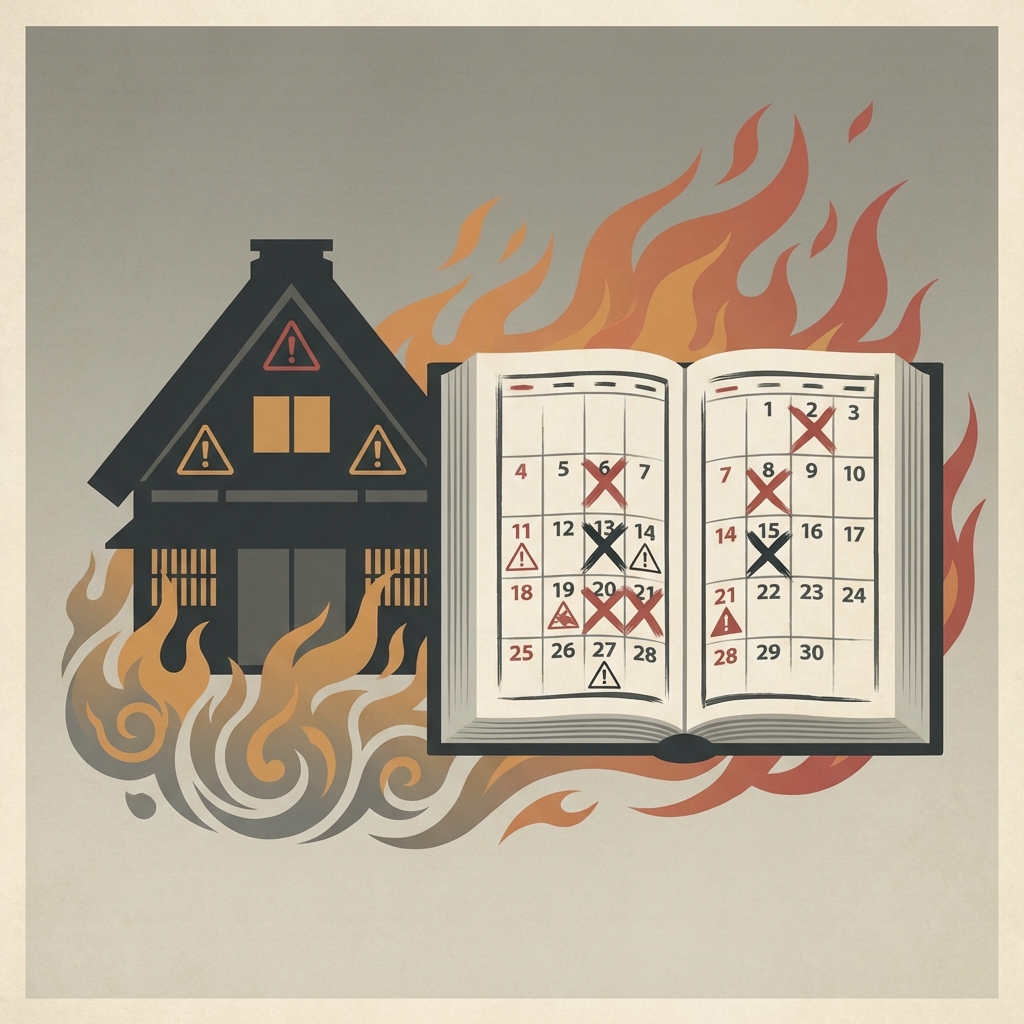 引越しで避けたい日:三隣亡と不成就日を徹底解説