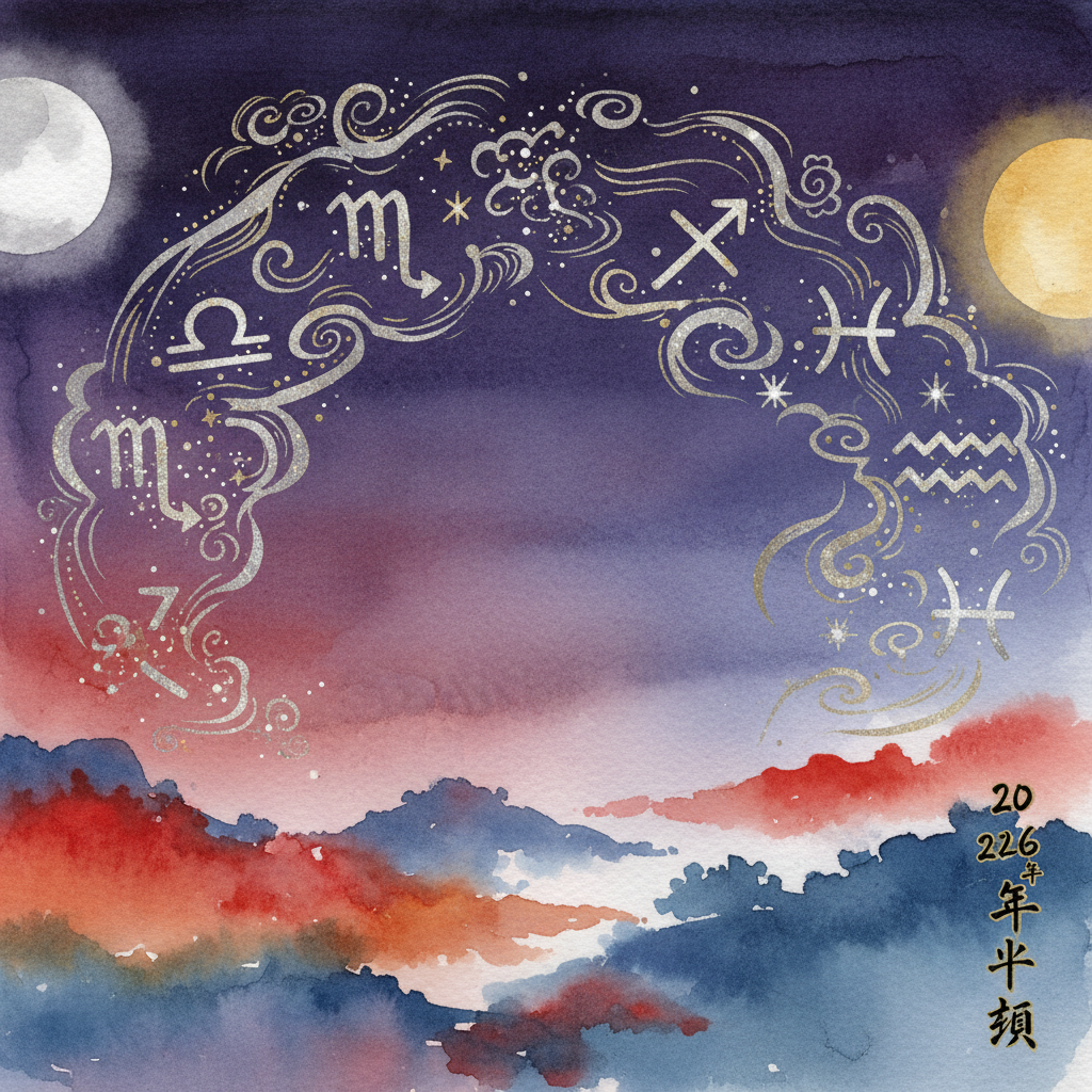 【2026年後半】星座別運勢ランキング ─ 天秤座〜魚座